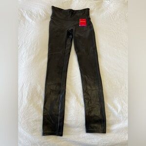 Spanx | Women’s SZ Small | Faux Leather Leggings Pull On Stretchy NWT
